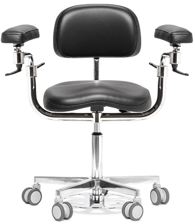 Стул микроскописта Mercury ЭЛИТ Комфорт с обратным газлифтом